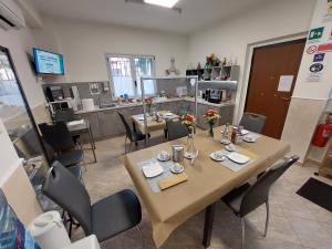 Kuchyň nebo kuchyňský kout v ubytování Scilla Resort