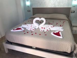 Postel nebo postele na pokoji v ubytování Scilla Resort