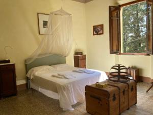 Posteľ alebo postele v izbe v ubytovaní VILLA GIOIA - CHARMING VILLA TUSCANY COUNTRY IN TERRICCIOLA WiFi
