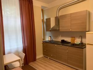 Kuchyň nebo kuchyňský kout v ubytování Guesthouse Jakob Lenz