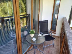 Balkón nebo terasa v ubytování Apartman Tatry