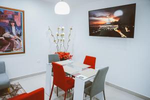 TV a/nebo společenská místnost v ubytování Hotel Súper Estrellas