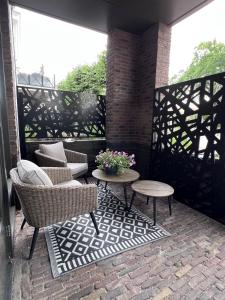 Un balcon sau o terasă la Brabant Suites