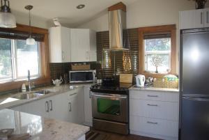 Köök või kööginurk majutusasutuses Wild Coast Chalets
