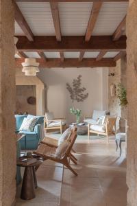 Χώρος καθιστικού στο Terranam Bed & Breakfast