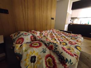 Posteľ alebo postele v izbe v ubytovaní Garden Apartment Self Check-in - Bezkluczowy Dostęp w 10 minut o każdej porze