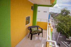 Balkón nebo terasa v ubytování Hotel Calarca N2
