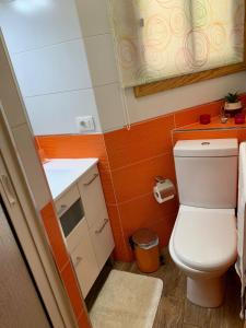 Koupelna v ubytování Apartamento Playa Chica