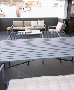 Balkon lub taras w obiekcie Apartamento ático en el casco antiguo