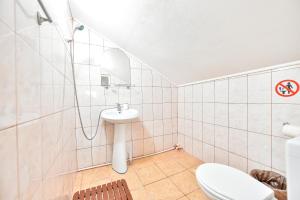 Koupelna v ubytování VILA HAVEN - Camere de inchiriat