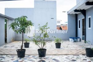 Jardí fora de Jabrix Hotel Mitra RedDoorz