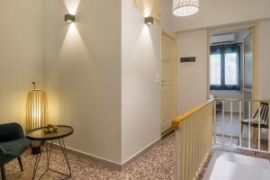 Posezení v ubytování Crescendo City House