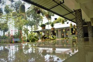 Zahrada ubytování Pauls Retreat Wayanad
