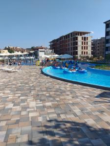 Bazén v ubytování Apartman Pegasus nebo v jeho okolí