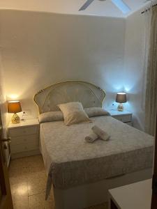Posteľ alebo postele v izbe v ubytovaní Rooms Pineda