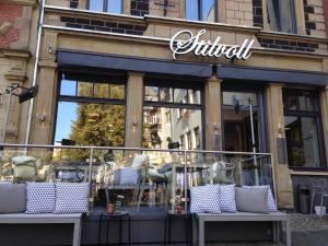 Boutique-Hotel "Stilvoll" 레스토랑 또는 맛집