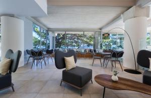 Istumisnurk majutusasutuses Bluesun Hotel Soline