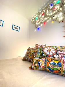 A seating area at Casa Luminaria