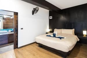 Postel nebo postele na pokoji v ubytování Villa Lila