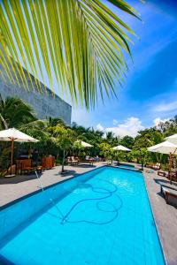 Bazén v ubytování Hoang Phuc resort nebo v jeho okolí