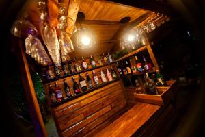 Lounge nebo bar v ubytování Hoang Phuc resort