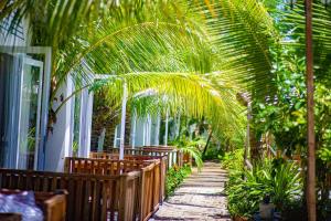 Zahrada ubytování Hoang Phuc resort