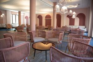 Zona de estar de Hotel Real Balneario Carlos III