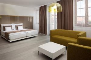Posteľ alebo postele v izbe v ubytovaní OREA Hotel Arigone Olomouc