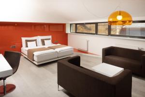 Posteľ alebo postele v izbe v ubytovaní OREA Hotel Arigone Olomouc
