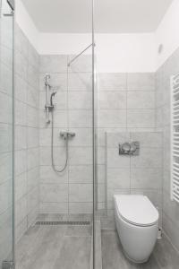 Kúpeľňa v ubytovaní Cozy 3-bedroom Apartment in the Heart of Budapest