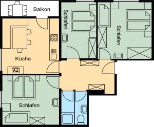 Felbermayer Appartements平面图