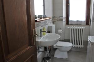 Koupelna v ubytování B&B BORGHI