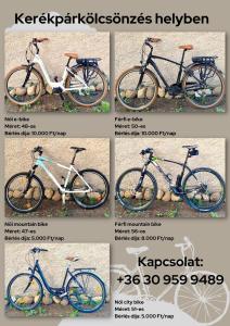 a set of four pictures of a bike at STUDIO 18 in Sopron