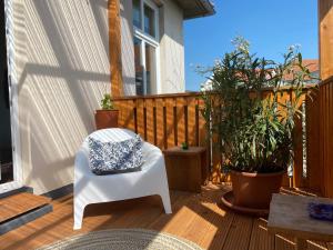 Balkón nebo terasa v ubytování Kläve12 Guesthouse