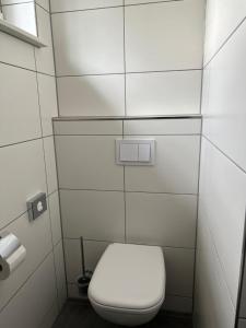 Koupelna v ubytování Garni Hotel Eastside