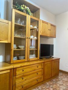 Kuchnia lub aneks kuchenny w obiekcie Peñasalve