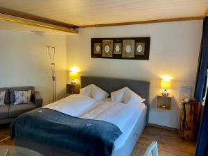 Voodi või voodid majutusasutuse Chalet Hotel Adler toas