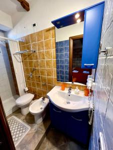Koupelna v ubytování B&B Alfrantoio Valderice