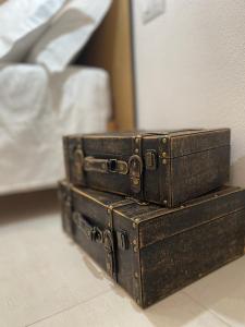 Postel nebo postele na pokoji v ubytování B&B Dimora Dorgali