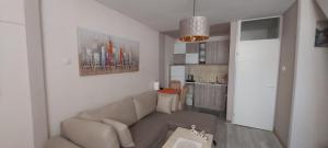 Köök või kööginurk majutusasutuses Square Apartment