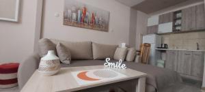 Köök või kööginurk majutusasutuses Square Apartment