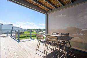 Balkón nebo terasa v ubytování Lodges de Camargue