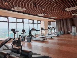 Fitness centrum a/nebo fitness zařízení v ubytování Homestay Shah Alam