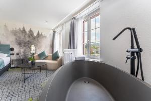 Hotel Rheingerbe的休息区