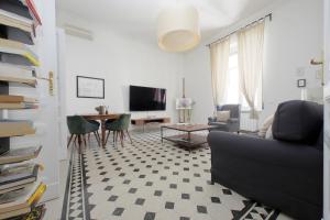 אזור ישיבה ב-Luxury Spagna Apartments