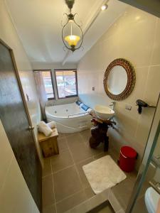 Koupelna v ubytování Cusco Hotel Boutique