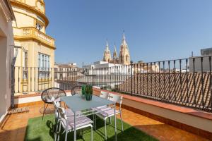 Balkón alebo terasa v ubytovaní Thyssen Boutique Apartments by Caleta Homes