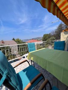 Balkon lub taras w obiekcie Apartments Valentinovo