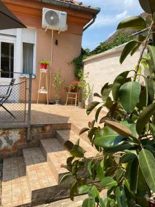 Un balcón o terraza en Apartman Centar
