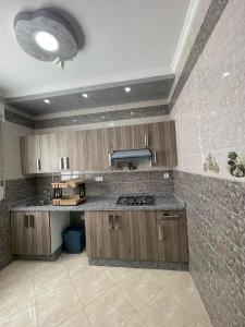 Köök või kööginurk majutusasutuses appartement 10